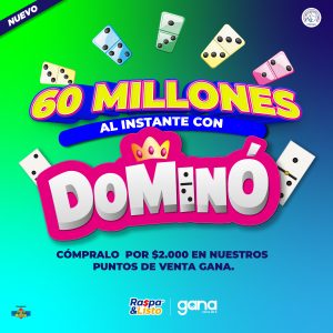 emisión raspa y listo de dominó