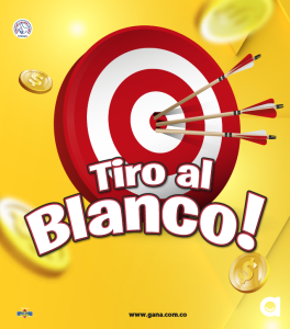 emisión raspa y listo de tiro al blanco